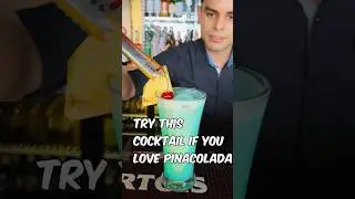 Pinacolada twist #ytshorts #viral #bartender #cocktail #drink #viralvideo #ytshort #music #bar