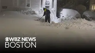 Southeastern Massachusetts buried under snow, travel ban issued