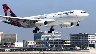 LAX favorite place to relax with airplanes landing