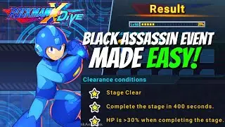 How To Complete Bugged Banner Event Black Assassin  - Mega Man X DiVE (Rockman X DiVE)