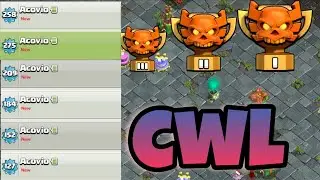 SOLO CWL Hari Ketiga - Clash of Clans