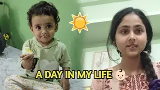 Mera Ek Din Ka Pura Routine | Baby ke sath busy mom life 💕| The Zara world