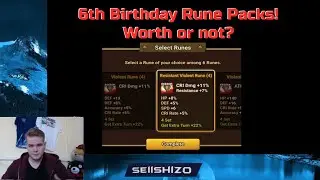 6th Birthday Rune Packs! - Summoners War