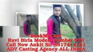 Ravi Birla Models Number 975 BookMyCast ADV Casting Agency ALL INDIA