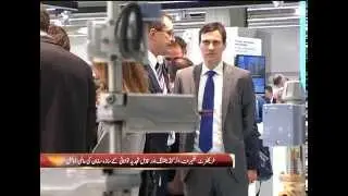 ISH 2015 Frankfurt, PTV-News Rep. Shabbir Ahmed Khokhar