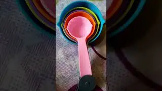Unboxing: measuring cups and spoons #shorts