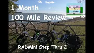 1 Month 100 Mile Review RADMini Step Thru 2
