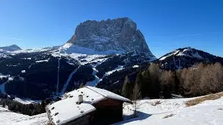 Winter Wandern Dolomiten:  Plan de Galba Nr 653 Piz Culac, Selva di Val Gardena