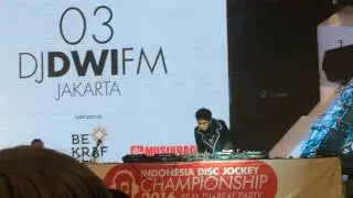 Dj Dwi fm winner 1st IDJC