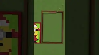 Satisfying Minecraft sand art ( Gingerbread man) #shorts