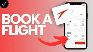 How to book a flight in the Austrian Airlines app?