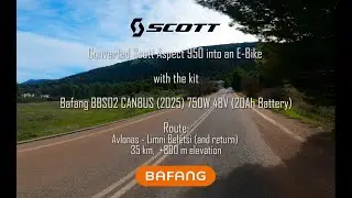 Scott Aspect 950 E-Bike Conversion ⚡ Bafang BBS02B CANBUS (2025) 750W 48V (20Ah Battery)
