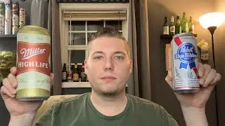 Miller High Life VS Pabst Blue Ribbon Blind Taste Test BEER BATTLE!