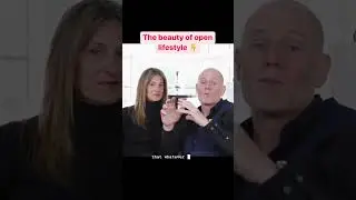 The beauty of being in the open lifestyle!