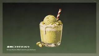 フリーBGM 【濃厚ピスタチオミルク】作業用 chill mix