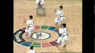 1994 JKA shoto cup team kata finals.MPG