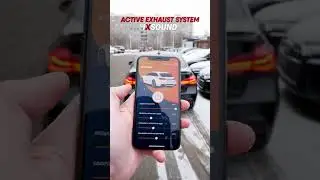 BMW 3 F30: Installation of Active exhaust system iXsound