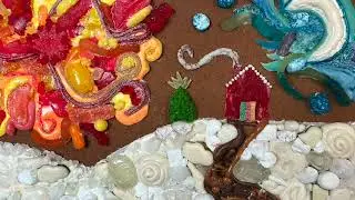 Interpretations of Gingerbread, 2022 - Candy Collage