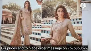 Pakistani  lawn suits with embroidery / Latest pure lawn suits 2020 /Mumtaz arts Mairaa suits