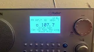 Sangean HDR-18 HD Radio Receiver - WMGF Magic 107.7