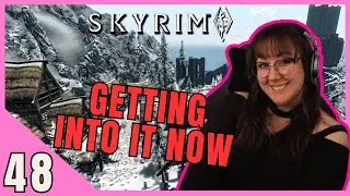 Skyrim BLIND First Time Playthrough 🔥🐲 | PART 48 | Winterhold 🧊🗼