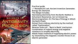 Secrets of Antigravity Propulsion: Tesla, UFOs, and Classified Aerospace Technology