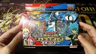 YU-GI-OH! RUSH DUEL Starter Deck Set Yuga vs. Luke Opening IT'S TIME TO OPEN A NEW ROAD