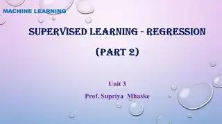 Machine learning - Find equation of linear regression line part 2