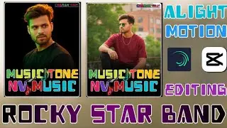 Rocky Star band new tone timli song beat mark XML file alight motion capcut trending tone new music 