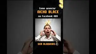 🤔Como anunciar NICHO BLACK no FACEBOOK ADS (sem bloqueios)🔥 #facebookads #trafegopago #nichoblack