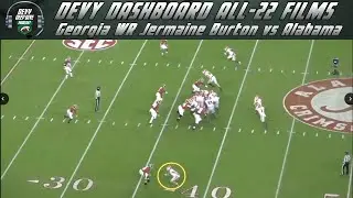 Georgia WR Jermaine Burton vs Alabama 2020  ||  All-22 Film