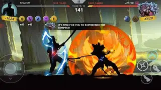 STRENGTH OF MINE | Shades : Shadow Fight Roguelike ACT 3 Chapter 5 gameplay | shadow Vs master