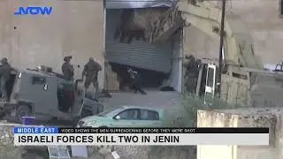 Israeli forces kill two in Jenin