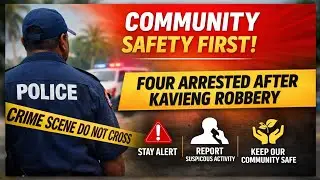 Four Arrested After Kavieng Robbery: Public Safety Alert