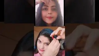 Amazing Beautiful Bindi👉Pencil ✏️hairstyle hack tutorial #youtubeshorts #viralshort