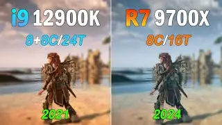 Ryzen 7 9700X vs i9 12900K - How Much Performance Difference?