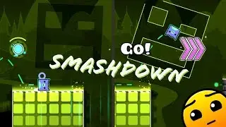 JUST WOW! | Smashdown by Lemons | Hard* (All Coins) | Geometry Dash 2.11