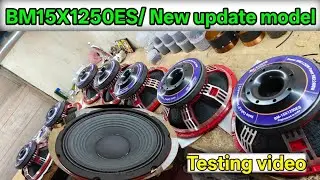 BM audio 15 inche 1200 watt Update model testing and review call,9632852973