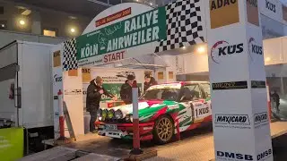 Rallye Köln Ahrweiler. Impressionen von der Startrampe/Fahrerlager am Nürburgring. 08.11.24.