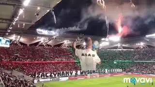 The Legia Warsaw Pyro Show 🔥