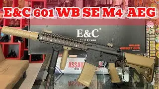 Страйкбольная винтовка E&C 603 WB SE M4 AEG 🔫🔫🔫 #видеострайкбола #страйкбольнаявинтовка