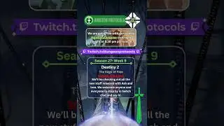 Week 9 (Sep 13) Destiny 2 The Edge of Fate S27 #twitchstream #gaming #destiny2 #vtuber