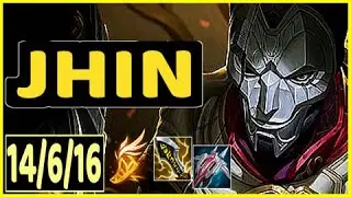 JHIN VS TWITCH - 14/6/16 KDA ADC GAMEPLAY