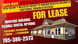 Inside South River&rsquo;s Historic Train Station | For Lease &ndash; Heritage Commercial Space