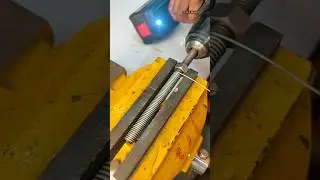Make Wire Springs #diy #shorts