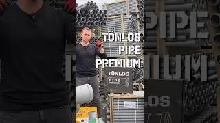 Шумоизоляция TONLOS PIPE PREMIUM 🔥 #шумоизоляция #канализация