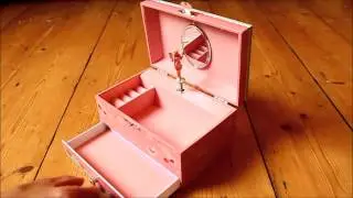Dragonfly Fairy Musical Jewellery Box