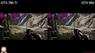 Far Cry 4 GTX 980 Vs 780 Ti FPS Comparison