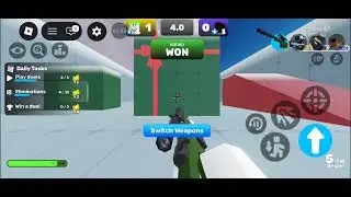 I played 1v1's with my friend!!