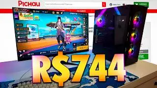 ESSE &Eacute; O PC GAMER MAIS BARATO DA PICHAU COM PLACA DE VIDEO PRA JOGOS EM 2025...